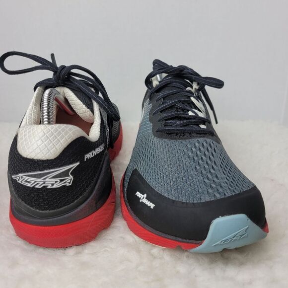 Altra Provision 4 Mens Size 10 Running Hiking Shoes Black Grey Red Sneaker - Picture 10 of 11